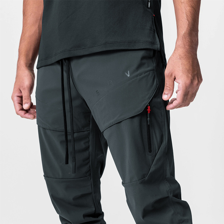 Men Shoes Joggers - Herren Schnelltrocknende Multi-Taschen Cargo Jogginghose Fitness