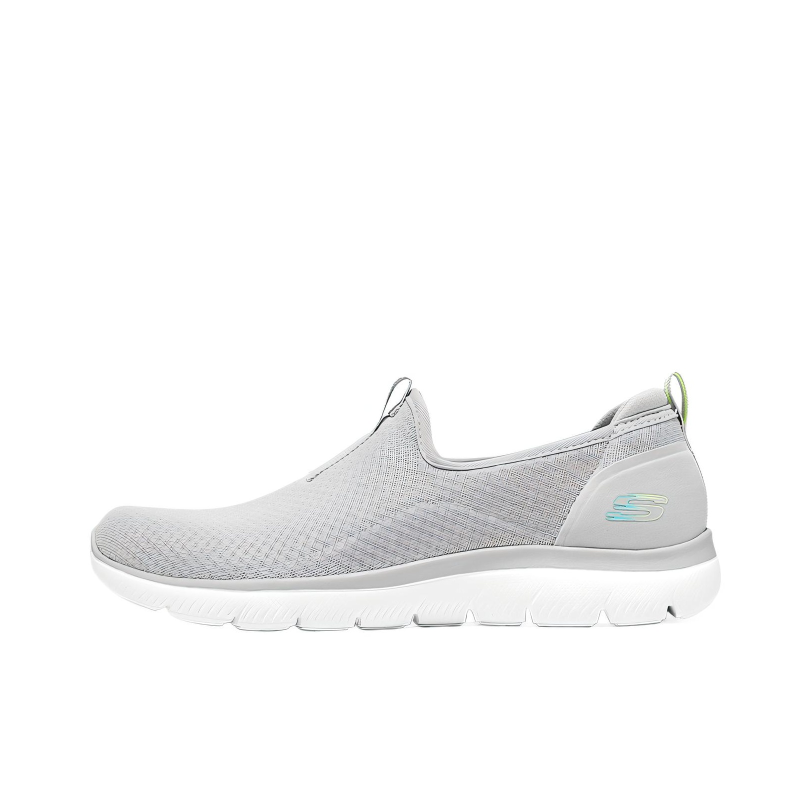 Men Shoes Casual - Skechers Sport Low-Top-Freizeitschuhe für Damen, Hellgrau,
