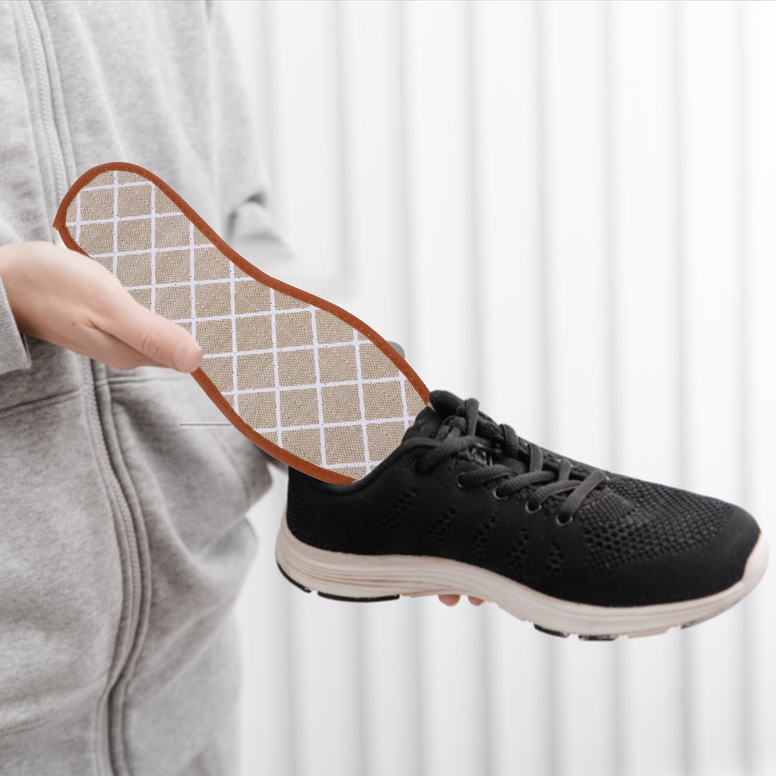 Men'S Shoes Size 42 In Us - 3 Paar Bambuskohle-Schuheinlagen, Geruchskontrolle, atmungsaktiv, schweißabsorbierend,
