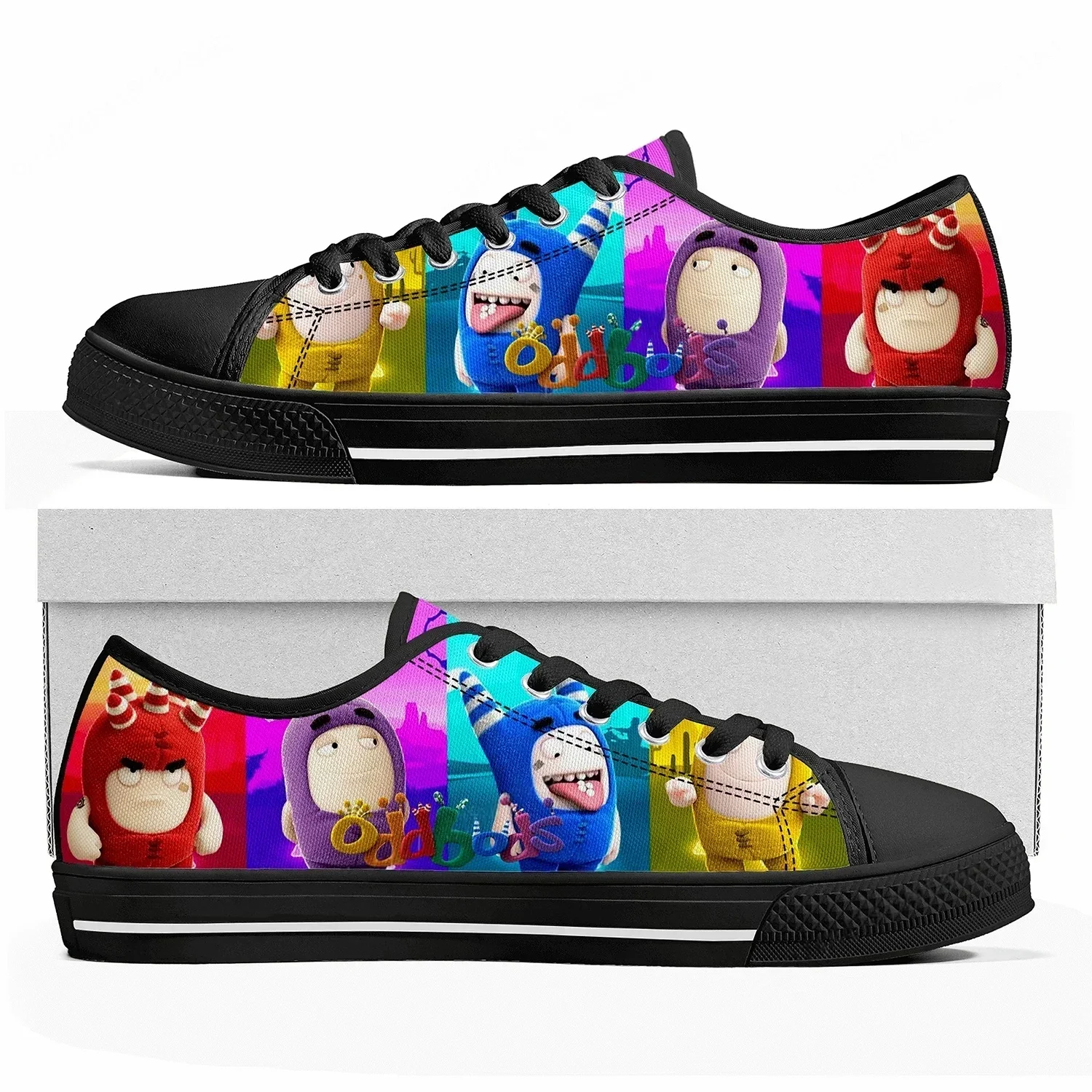 Men Shoes Singapore - Oddbods Low-Top-Sneaker für Damen und Herren,