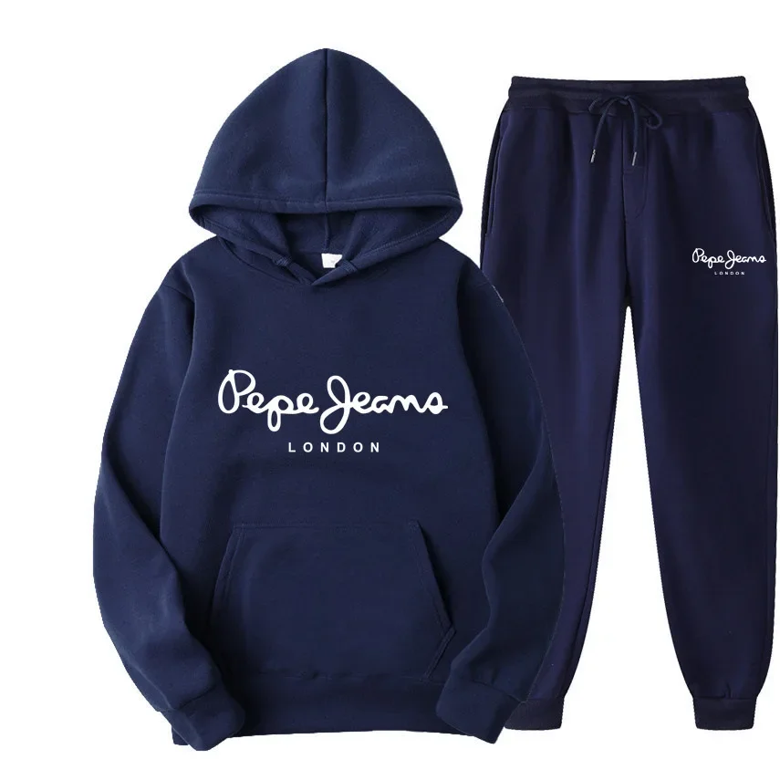 Men Shoes Joggers - Herren Damen Bedruckter Hoodie Trainingsanzug Zweiteiliges