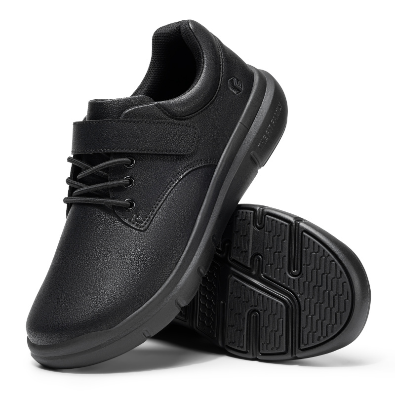 Men'S Shoes V5 Rnr - FitVille Herren-Diabetikerschuhe, breite Leder-Oxford-Schuhe, orthopädische Sneaker
