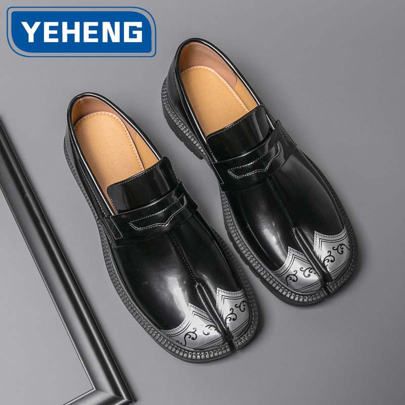 Men'S Shoes Japanese Brand - Hohe Qualität männer Dicken Sohlen Leder