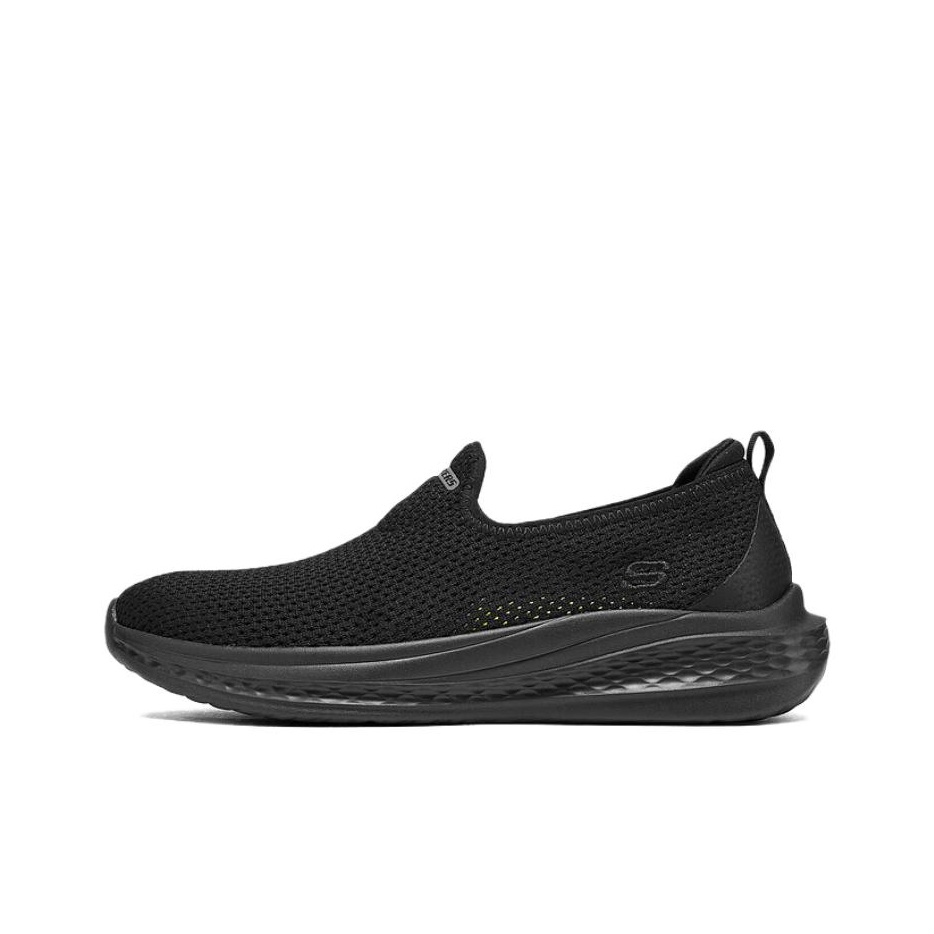 Men Shoes Casual - Skechers Low-Top Freizeitschuhe Herren Schwarz 211127-BBK