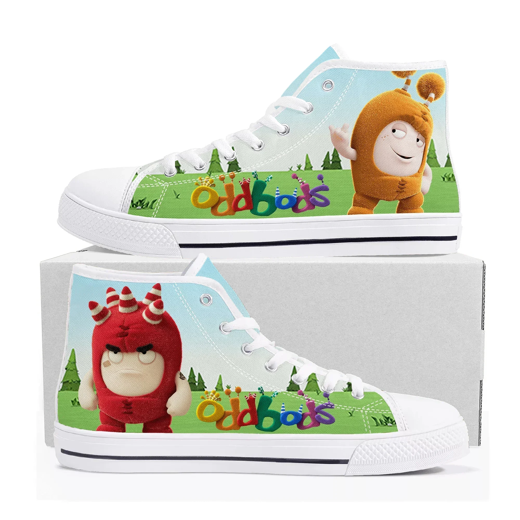 Men Shoes Singapore - Oddbods High-Top-Sneaker für Herren und Damen,