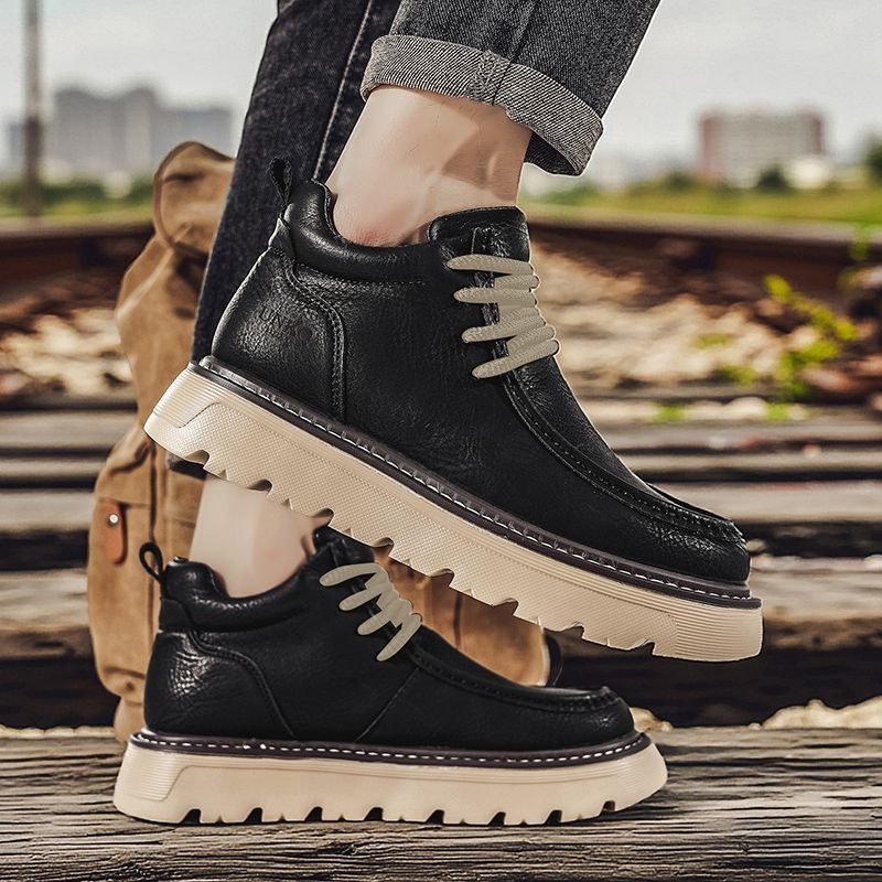 Men'S Shoes With Height Increase - Herren Winter Chelsea Boots im Britischen