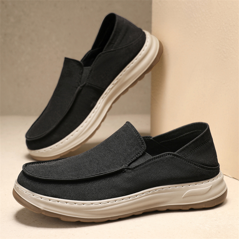 Men Shoes For Office Work - Atmungsaktive Herren Wildleder-Slipper Rutschfeste Laufschuhe Neue