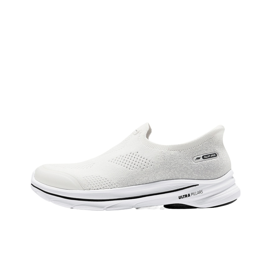 Men Shoes Casual - Skechers Abriebfeste Low-Top-Freizeitschuhe für Damen, Weiß