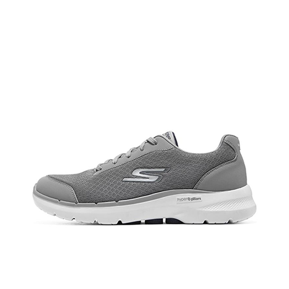 Men Shoes Casual - Skechers Go Walk 6 Cushioning Abriebfeste,