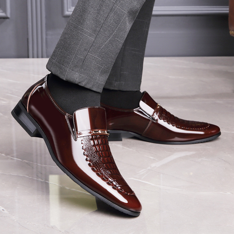 Männer Leder Schuhe Patent Led – Men Shoes For Office Work Bewertung und Preis