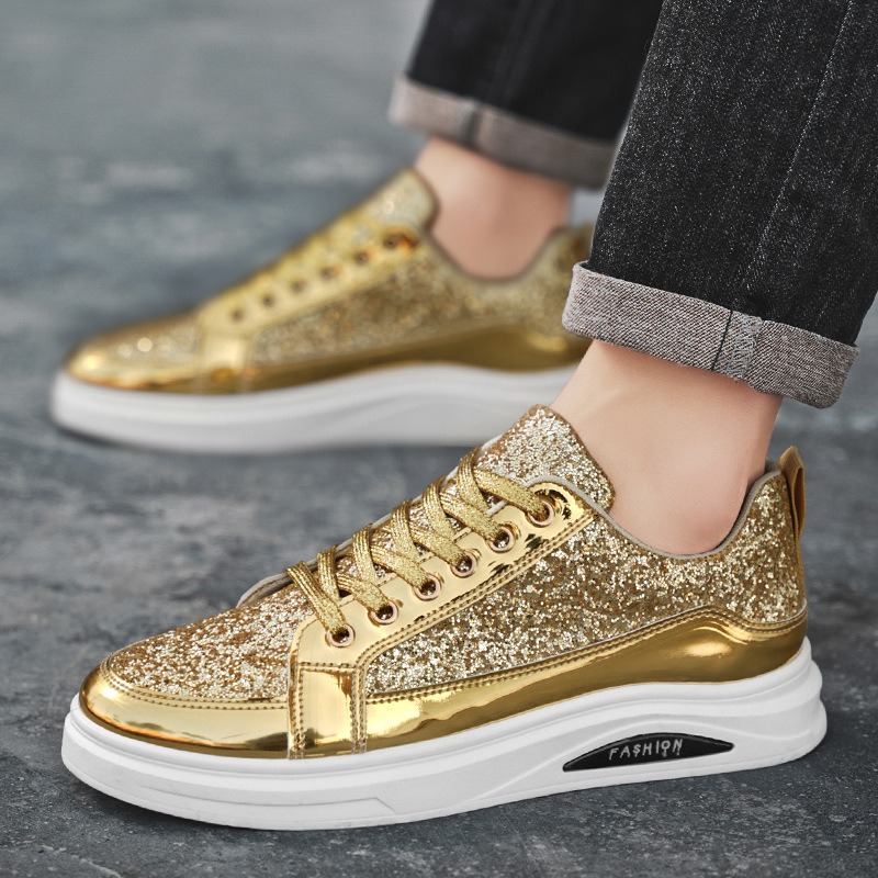 Goldene Herren-Sneaker 2025 Ne – Men'S Shoes Size 42 In Us Bewertung und Preis