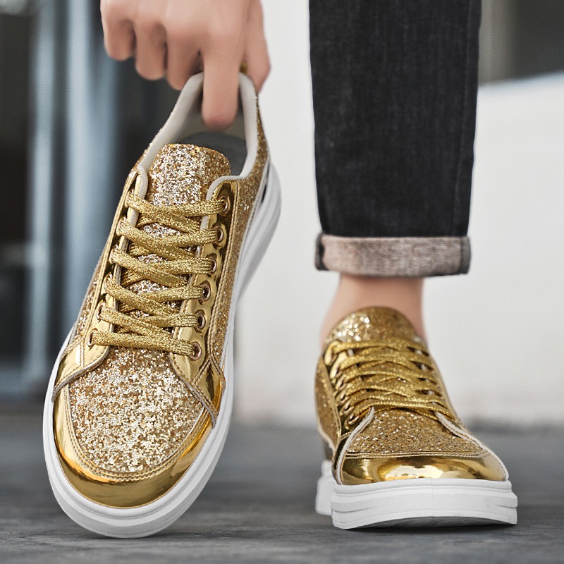 Goldene Herren-Sneaker 2025 Ne – Men'S Shoes Size 42 In Us Bewertung und Preis