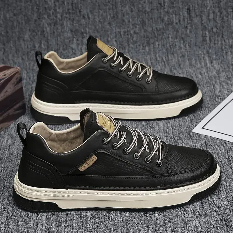 Mode Lässig Leder Schuhe für M – Men Shoes For Office Work Bewertung und Preis