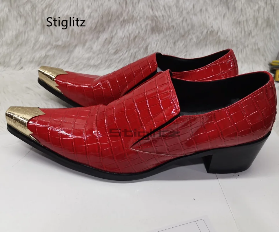 Rote Lackleder Herrenschuhe Me – Men'S Shoes Size 42 In Us Bewertung und Preis