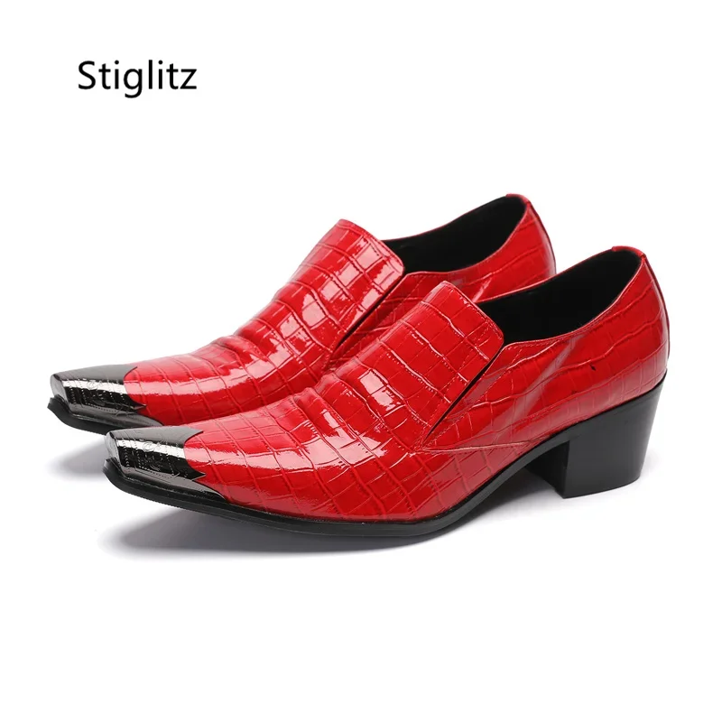 Rote Lackleder Herrenschuhe Me – Men'S Shoes Size 42 In Us Bewertung und Preis