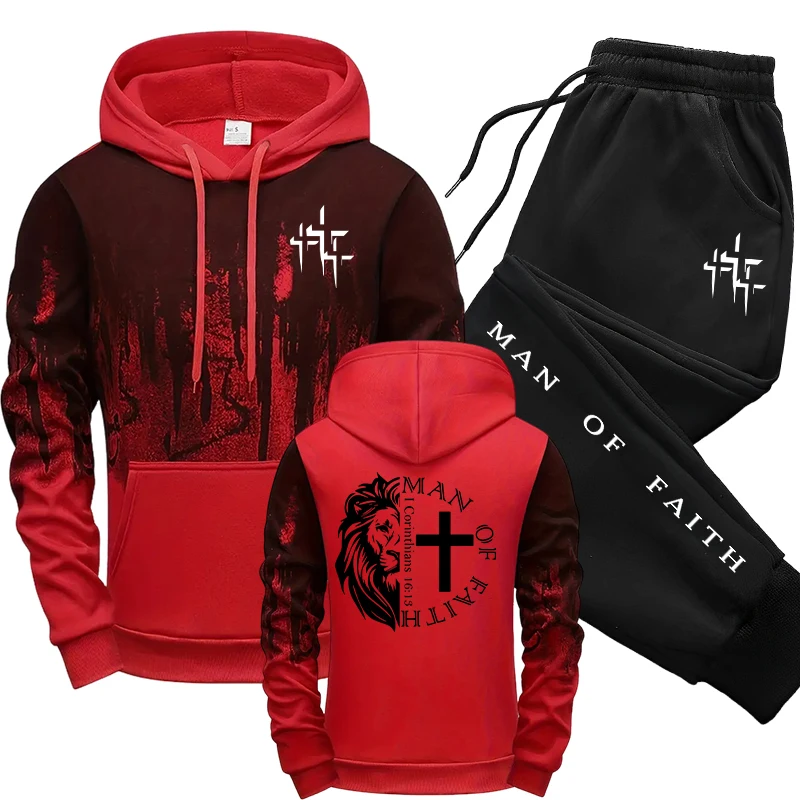 Man of Faith Muster Herren-Set – Men Shoes Joggers Bewertung und Preis