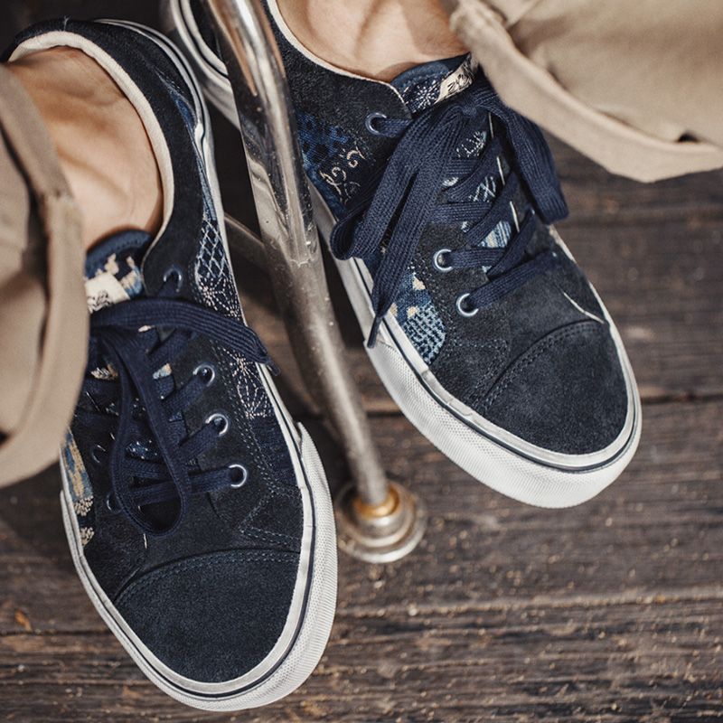 Maden japanische Retro-Druck L – Men'S Shoes Japanese Brand Bewertung und Preis