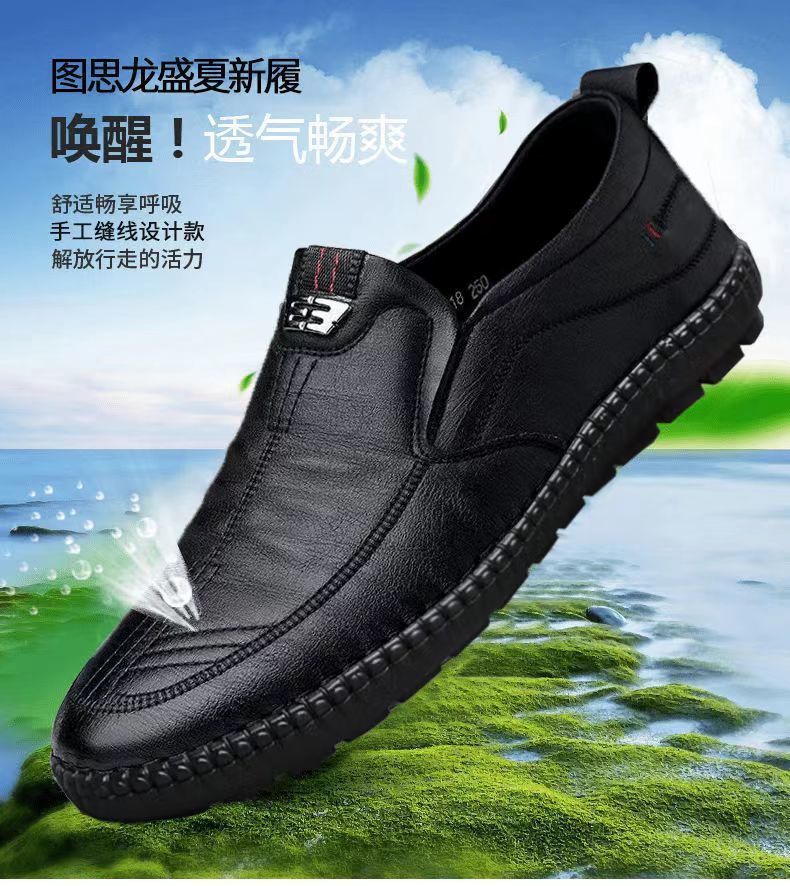 Herren-Leder-Loafer, rutschfes – Men Shoes For Office Work Bewertung und Preis