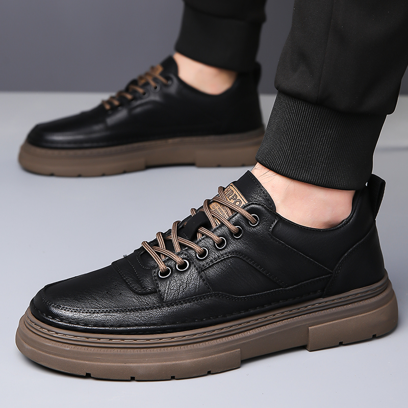 Herren-Boardschuhe mit dicken  – Men Shoes For Office Work Bewertung und Preis