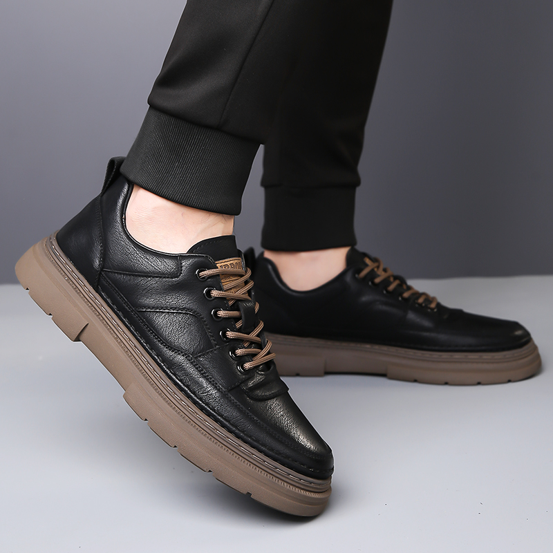 Herren-Boardschuhe mit dicken  – Men Shoes For Office Work Bewertung und Preis